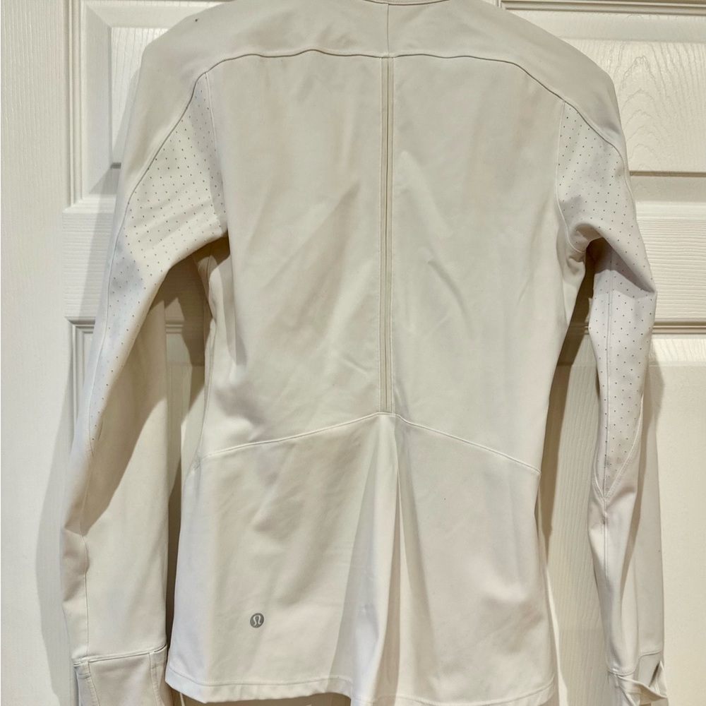 Women's White Lululemon Jacket - Picture 4 of 10